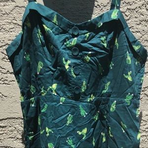 Mod Cloth cactus design dress